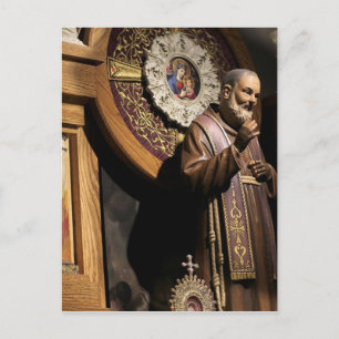 St. Padre Pio Shrine, Kenosha, Wi Vykort