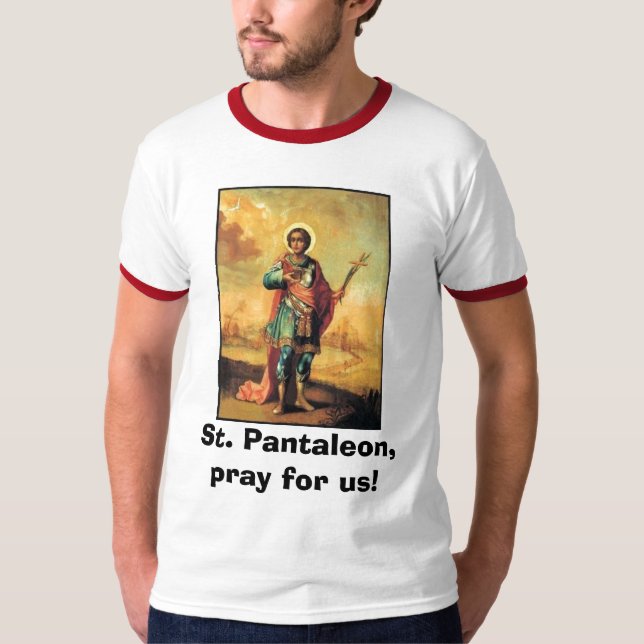 St. Pantaleon, ber för oss! Tröja (Framsida)