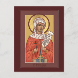 St. Paraskeva Prayer-kort Vykort