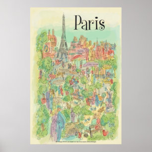 st-Paris-affisch Poster