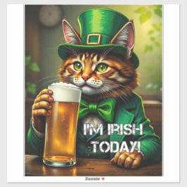 St. Pat Cat Klistermärken