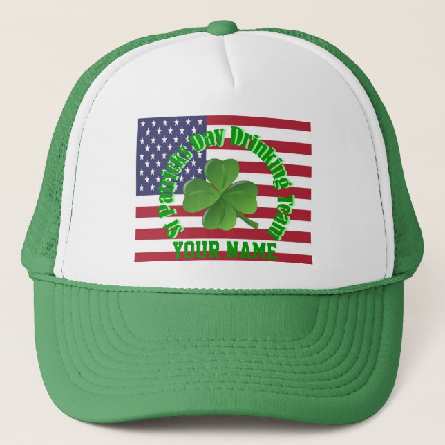 St Patrcks dagsöppning Keps (Framsida)