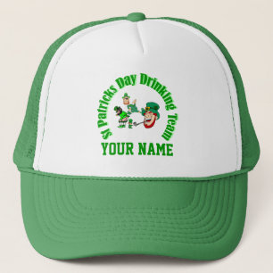 St Patrcks dagsöppning Truckerkeps
