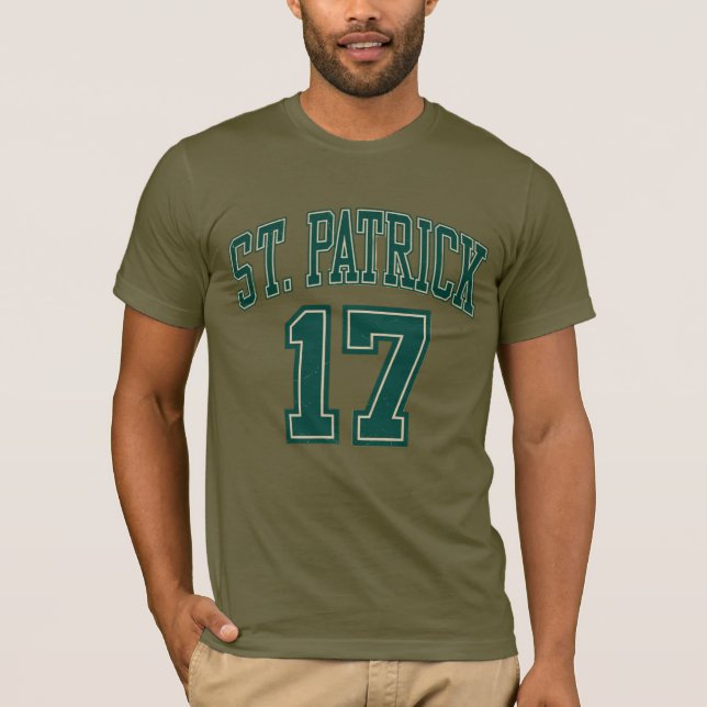 St. Patrick 17 T Shirt (Framsida)