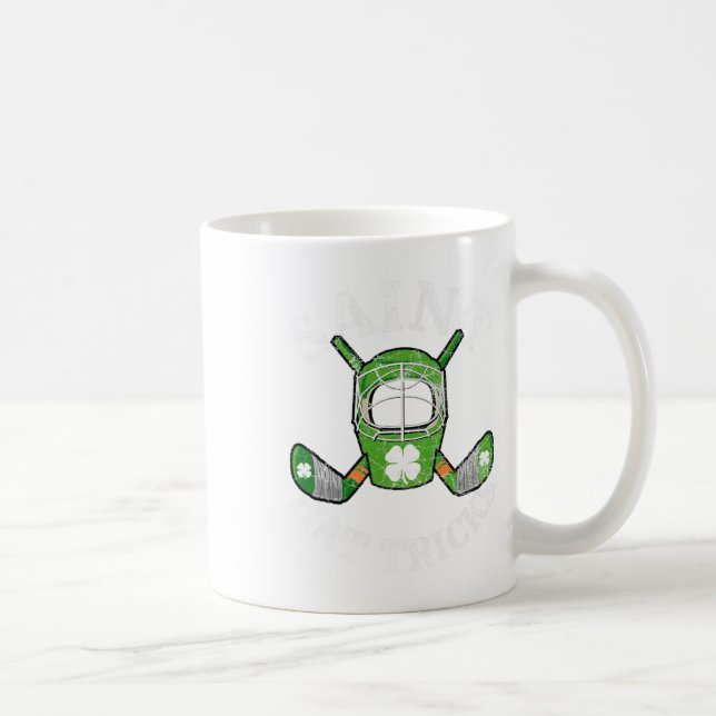 St. Patrick#39;s Day Saint Hat Tricks Hockey Shamr Kaffemugg (Höger)
