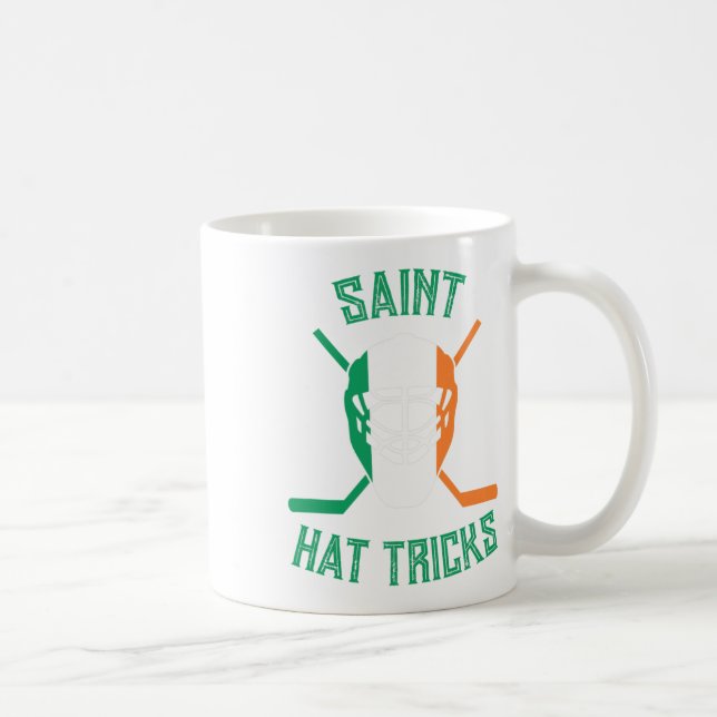 St Patrick#39;s Day Saint Hat Tricks Irish Flagga  Kaffemugg (Höger)