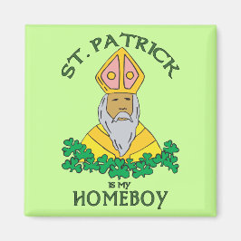 St. Patrick är min hempojke Magnet