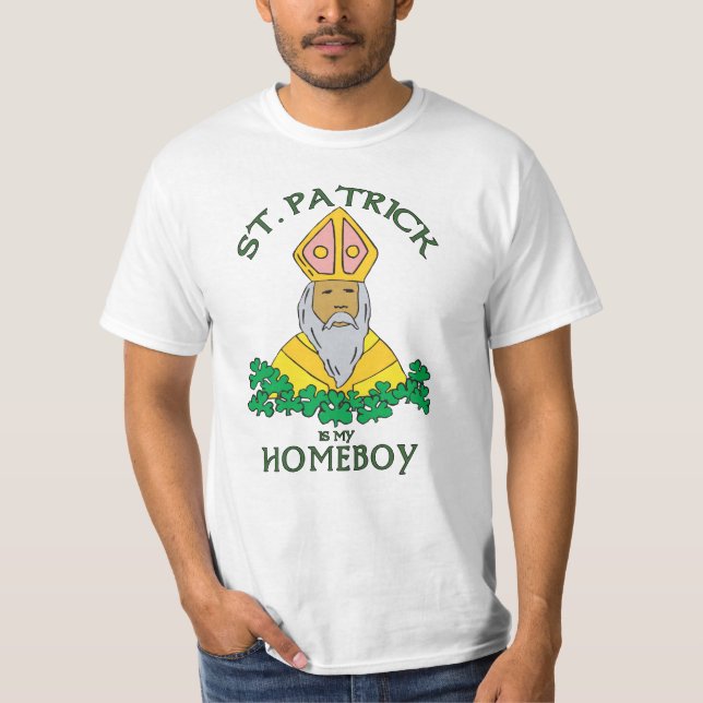 St Patrick är min Homeboy Tee (Framsida)