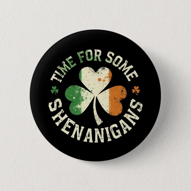 St. Patrick är på plats för en Roligt från Shenani Knapp (Framsida)