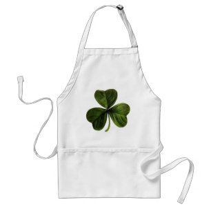 St. Patrick är tre Löv Klöver Förkläde