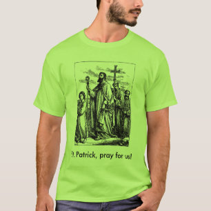 St Patrick beskyddare av den Irland skjortan Tröja
