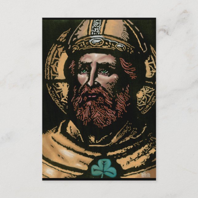 St. Patrick Breastplate Prayer Card Tack Kort (Framsida)