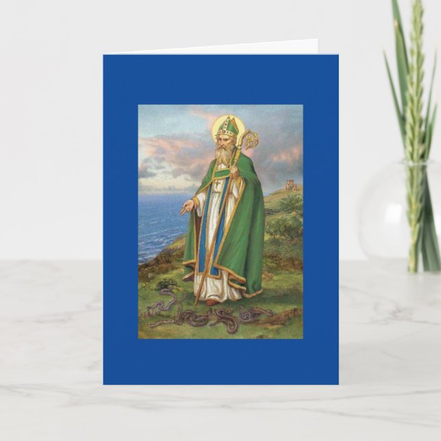 St. Patrick Card Kort (Framsida)