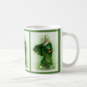 St. Patrick Catholic Bishop Ireland Shamrock Kaffemugg