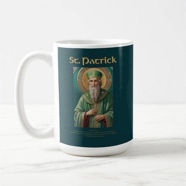 St Patrick Catholique Prayer Mugg (Vänster)