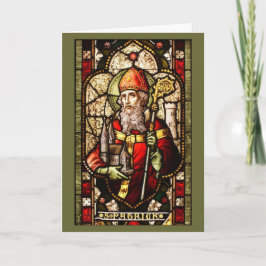 St. Patrick-Church Window - Card Kort