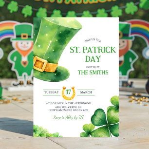 St. Patrick Dag Fest Inbjudan