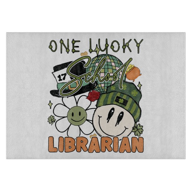 St. Patrick Dag Lucky Bibliotekarie (Framsidan)