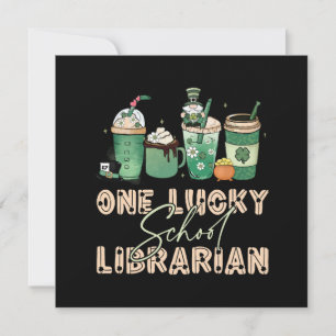 St. Patrick Dag Lucky Bibliotekarie
