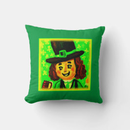 St Patrick-dagen. Köp nu Kudde