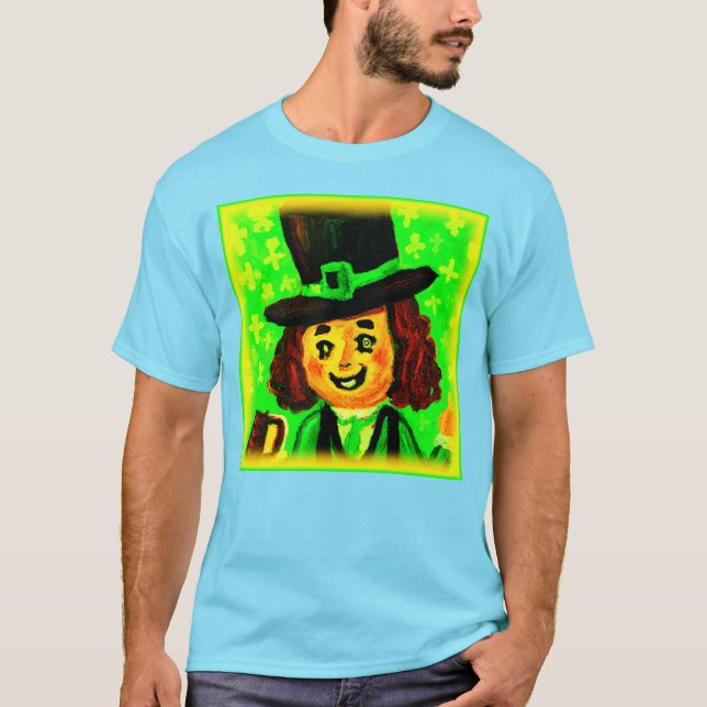 St Patrick-dagen. Köp nu T Shirt (Framsida)