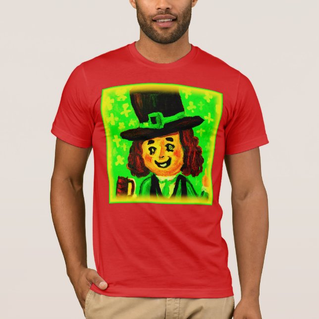 St Patrick-dagen. Köp nu T Shirt (Framsida)