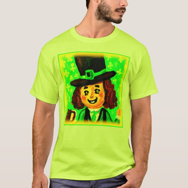 St Patrick-dagen. Köp nu T Shirt (Framsida)