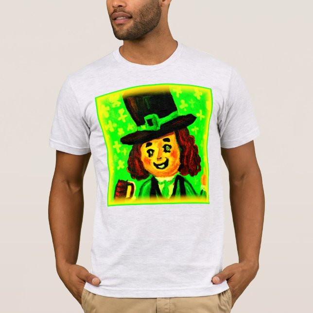 St Patrick-dagen. Köp nu T Shirt (Framsida)