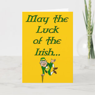 St. Patrick-dagen Tur på det irländska kortet Kort
