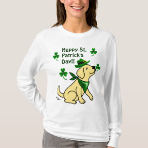 St Patrick daggult Labrador Tee Shirt