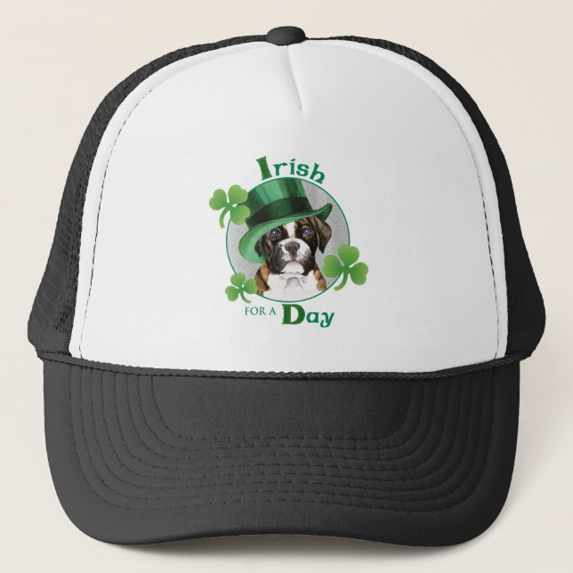 St. Patrick Day Boxer Keps (Framsida)