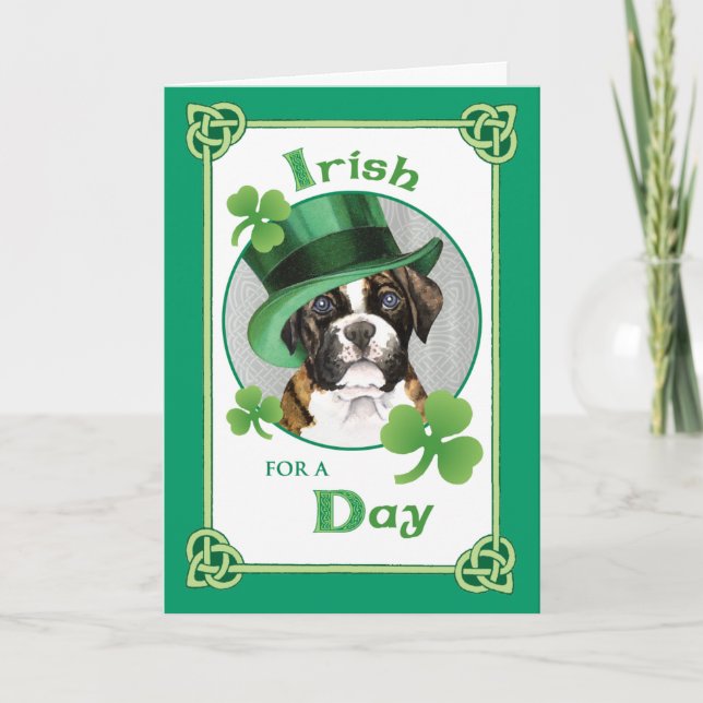 St. Patrick Day Boxer Kort (Framsida)