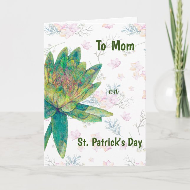 St. Patrick-Day Card för Mamma Kort (Framsida)