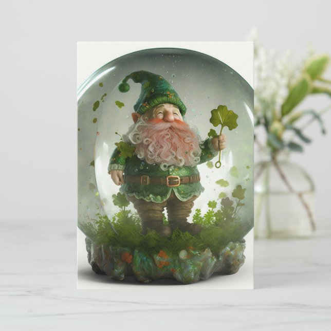 St. Patrick-Day Card Julkort (Stående Fram)