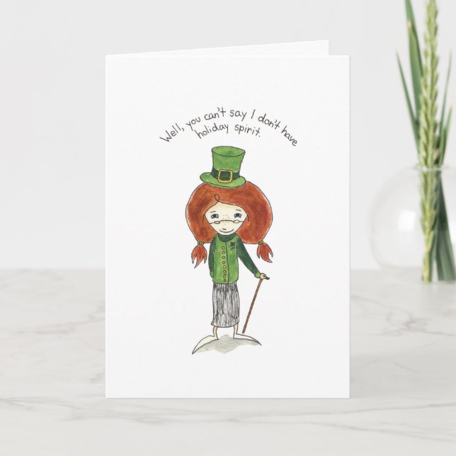 St. Patrick-Day Card Kort (Framsida)