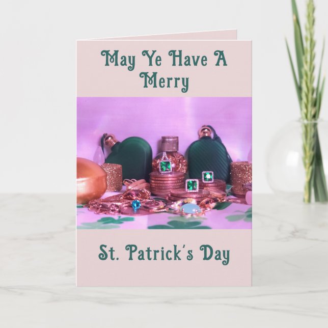 St. Patrick-Day Card Kort (Framsida)