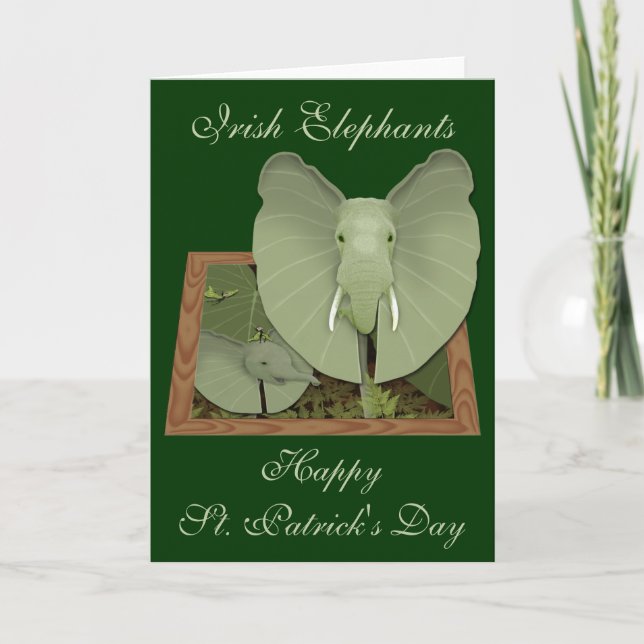 St. Patrick-Day Card Kort (Framsida)