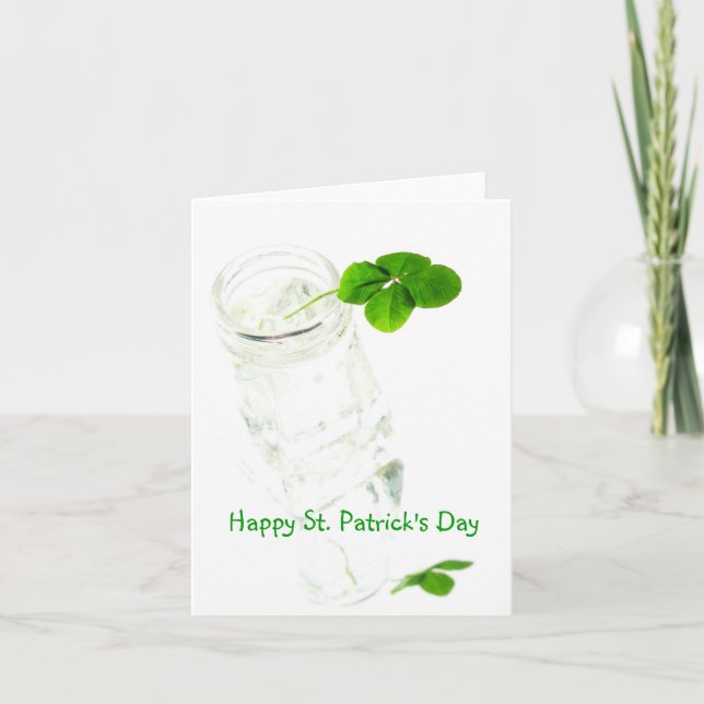 St. Patrick-Day Card Kort (Framsida)