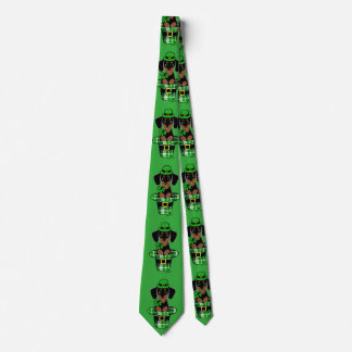 St. Patrick Day Dachshund Tecknad 4 Tie Slips
