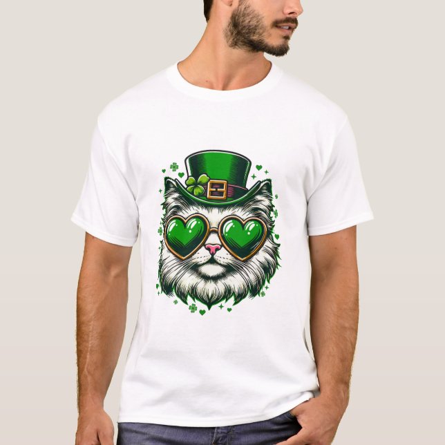 St Patrick Day Graphic Cute T Shirt (Framsida)