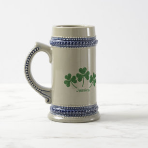 St. Patrick Day Grönt Shamrock Vine Irish Party Sejdel