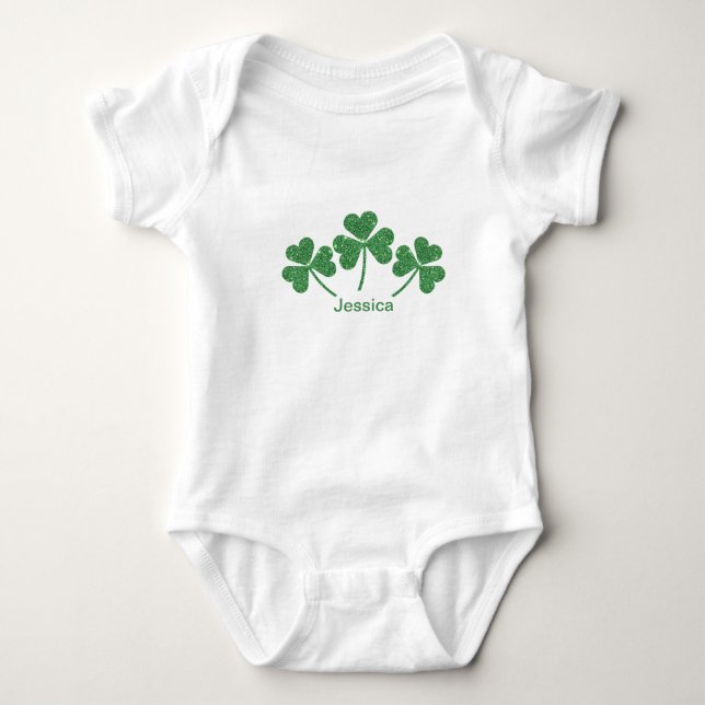 St. Patrick Day Grönt Shamrock Vine Irish Party T Shirt (Framsida)