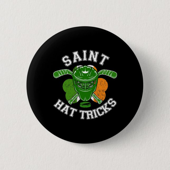 St Patrick Day Hockey Saint Hat Trick Boy Tod Knapp (Framsida)