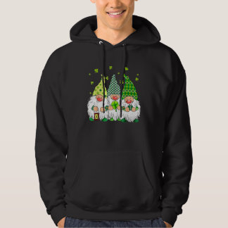 St Patrick Day Irish Gnomes Leprechaunss Funky St  Hoodie