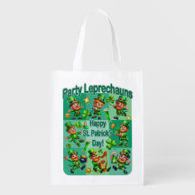St. Patrick-Day-Roligten Adsible "Party Leprechaun