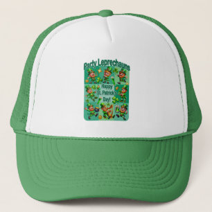 St. Patrick-Day-Roligten Adsible "Party Leprechaun Keps