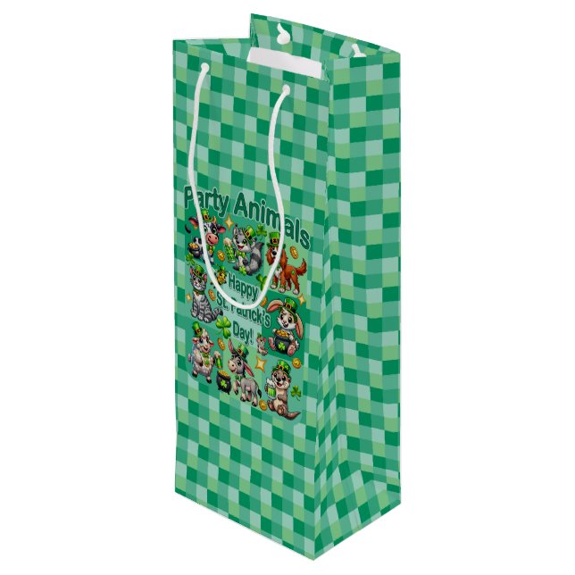 St. Patrick Day-Roligten och "Party Animals" (Baksidan Vinklad)