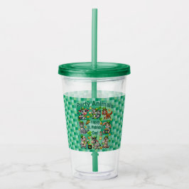 St. Patrick Day-Roligten och "Party Animals" Take Away Mugg