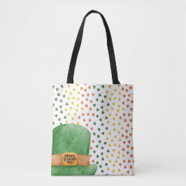 St Patrick Day Tote Tygkasse