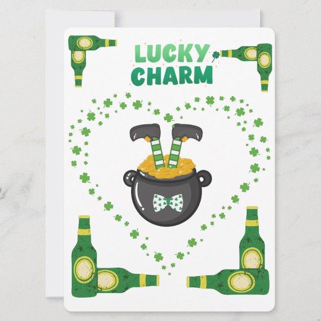 ST PATRICK DESIGN  JULKORT (Framsida)